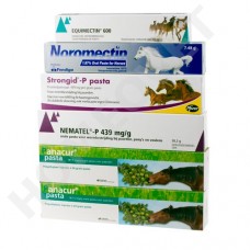 A1 Wormer package for horses - Ivermectin - Pyrantel - Febendasol